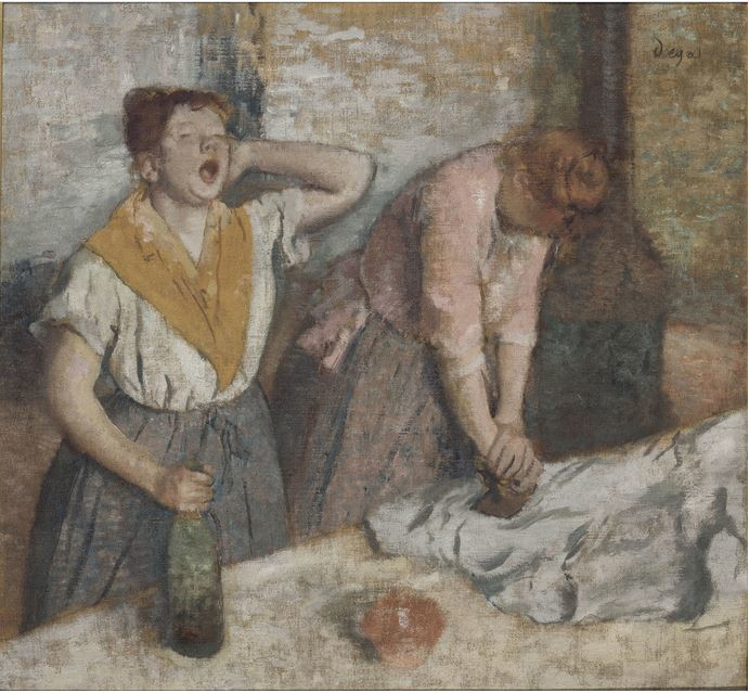 Le Stiratrici di Edgar Degas