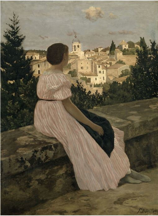 L'abito rosa di Frédéric Bazille