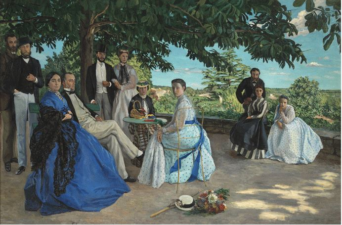 Riunione di famiglia di Frédéric Bazille