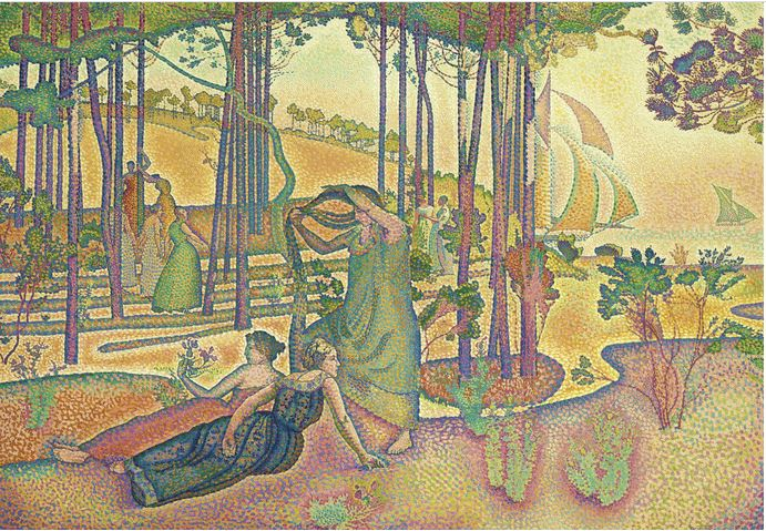 L'Aria della sera di Henri-Edmond Cross