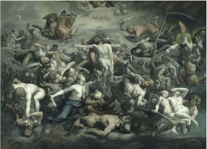 Divina Tragedia di Paul Chenavard
