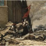 L'incendio delle Tuileries di Georges Clairin