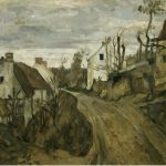 Strada di villaggio, Auvers di Paul Cézanne