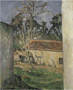 Cortile di fattoria di Paul C&eacute;zanne