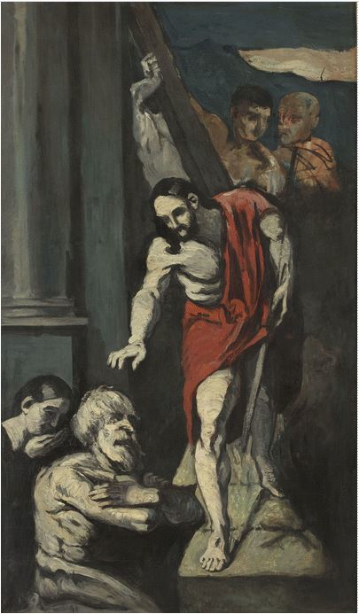 Cristo al limbo di Paul Cézanne