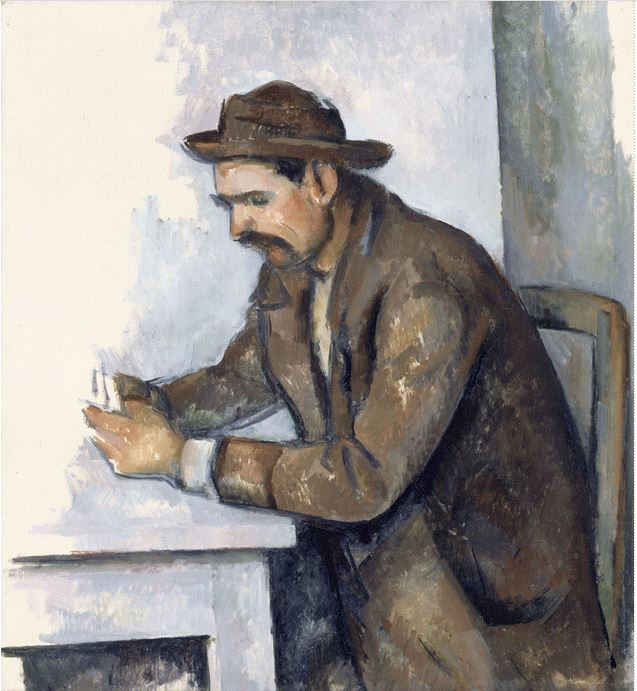 Il giocatore di carte di Paul Cézanne