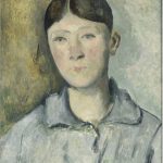 Ritratto della signora Cezanne di Paul Cézanne