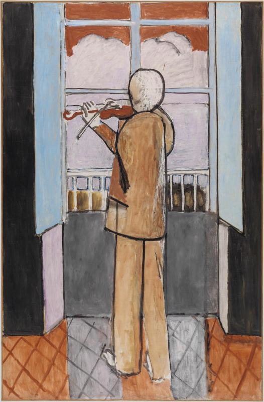 Violinista alla finestra di Henri Matisse