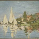 Regata ad Argenteuil di Claude Monet