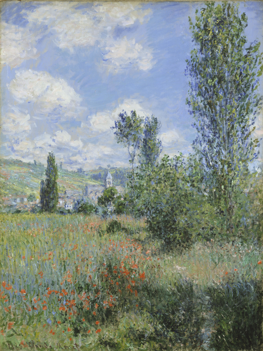 Veduta di Vetheuil di Claude Monet