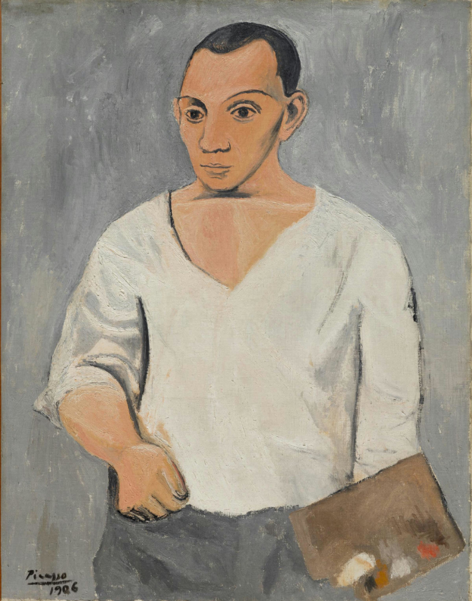 Autoritratto con tavolozza di Pablo Picasso