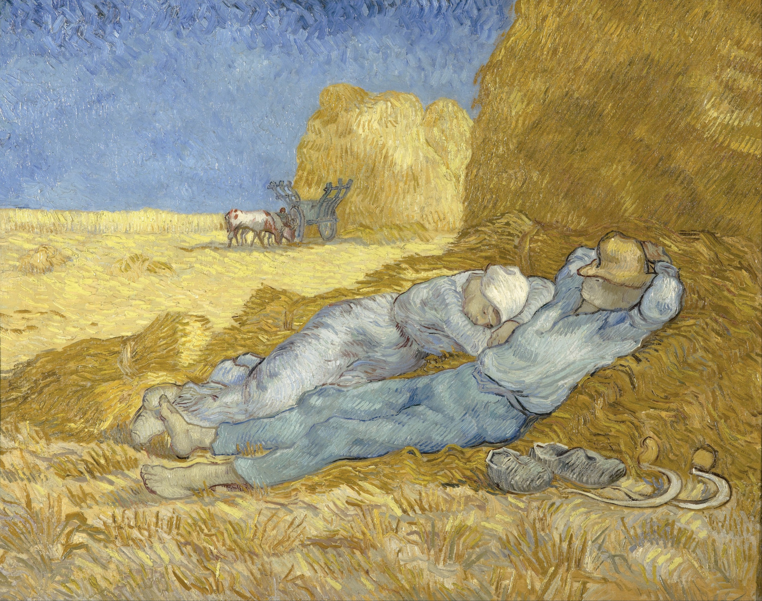 La Siesta di Vincent Van Gogh