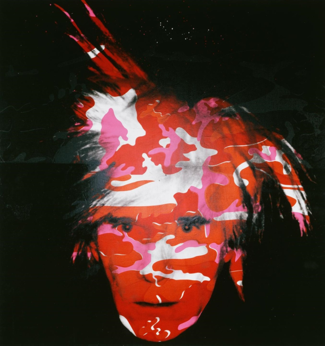 Camouflage Self-Portrait di Andy Warhol al Philadelphia Museum of Art