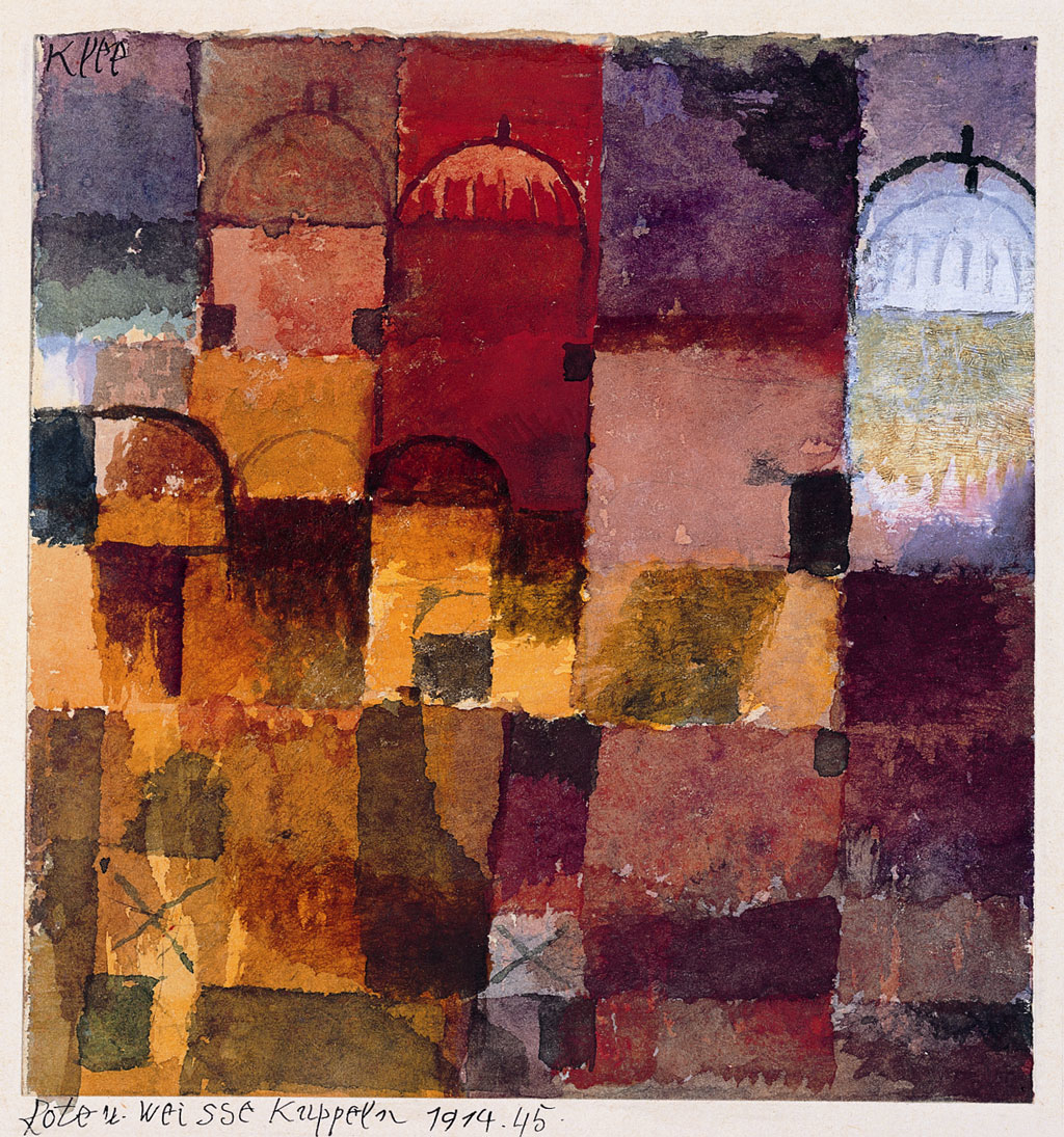 Cupole rosse e Cupole Bianche di Paul Klee