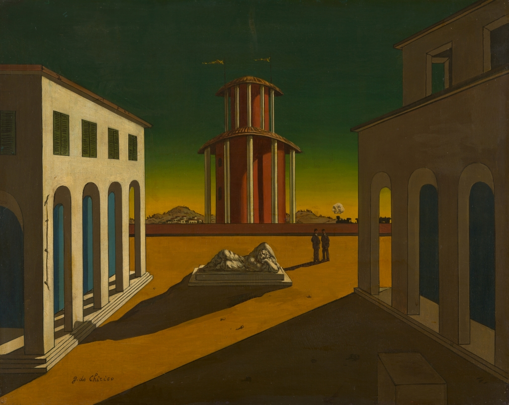 Piazza d'Italia Metafisica di Giorgio de Chirico
