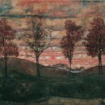 Quattro alberi di Egon Schiele