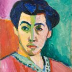 Ritratto con la riga verde di Henri Matisse