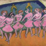 Sei ballerine di Ernst Ludwig Kirchner