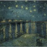 Notte stellata sul Rodano di Vincent Van Gogh