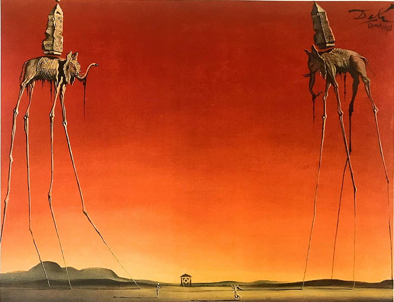 Gli elefanti di Salvador Dalí