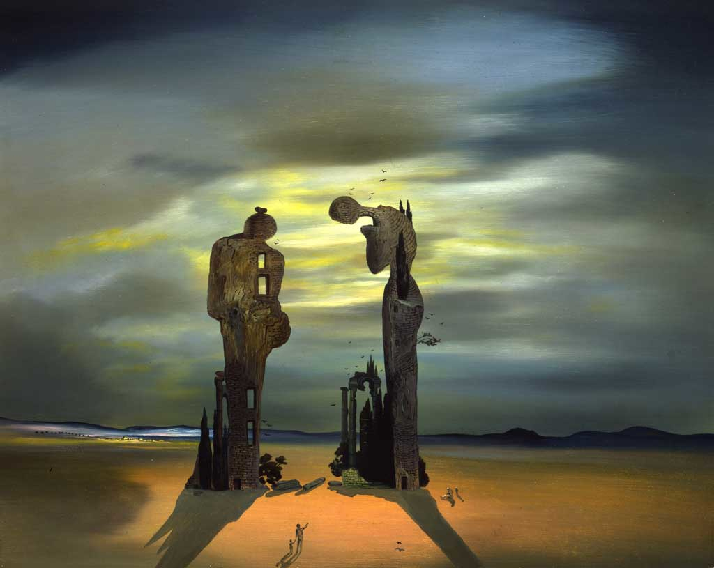 Reminiscenze archeologiche dell'Angelus di Millet di Salvador Dalí