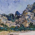 Montagne a Saint-Rémy di Vincent Van Gogh