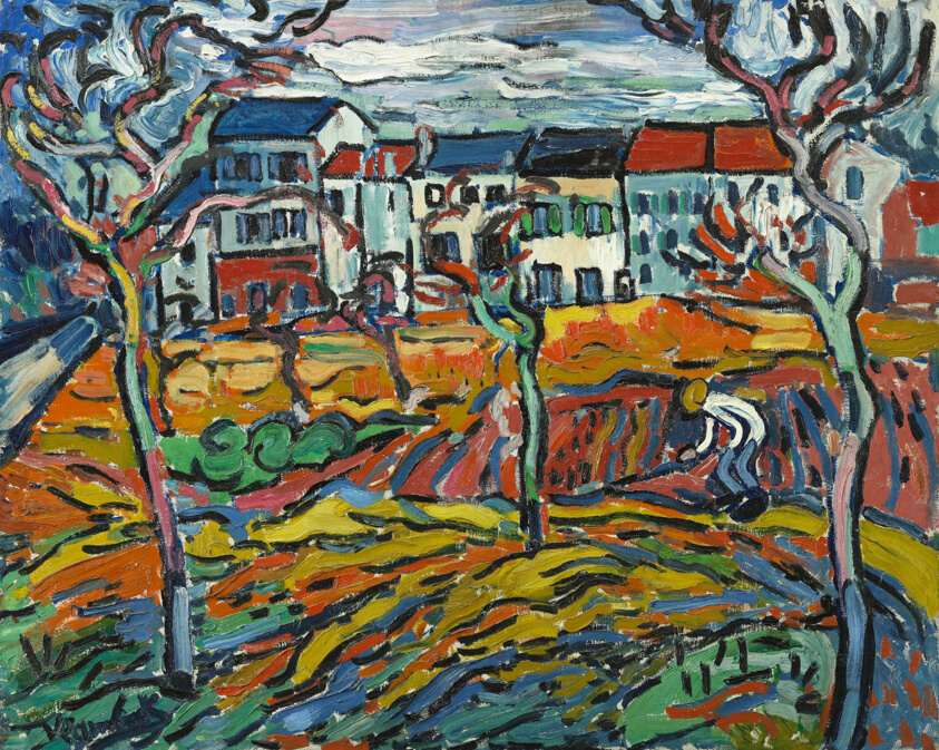 Case a Chatou di Maurice de Vlaminck