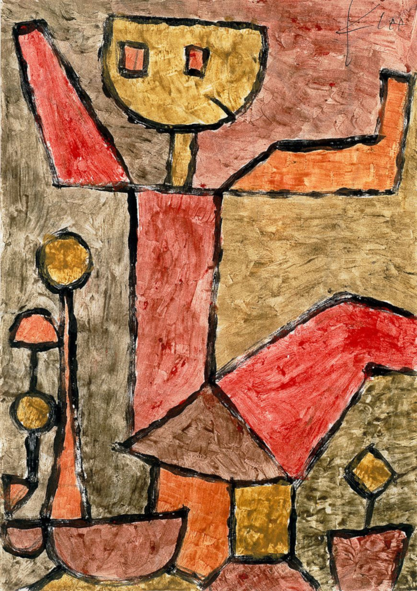 Bambino con giocattoli di Paul Klee