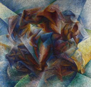 Dinamismo di un giocatore di calcio di Umberto Boccioni