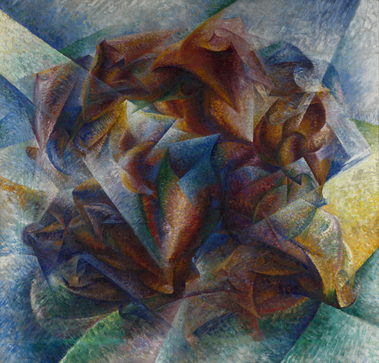Dinamismo di un giocatore di calcio di Umberto Boccioni