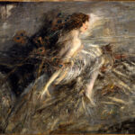 Ritratto della marchesa Luisa Casati di Giovanni Boldini della Galleria Nazionale d'Arte Contemporanea di Roma