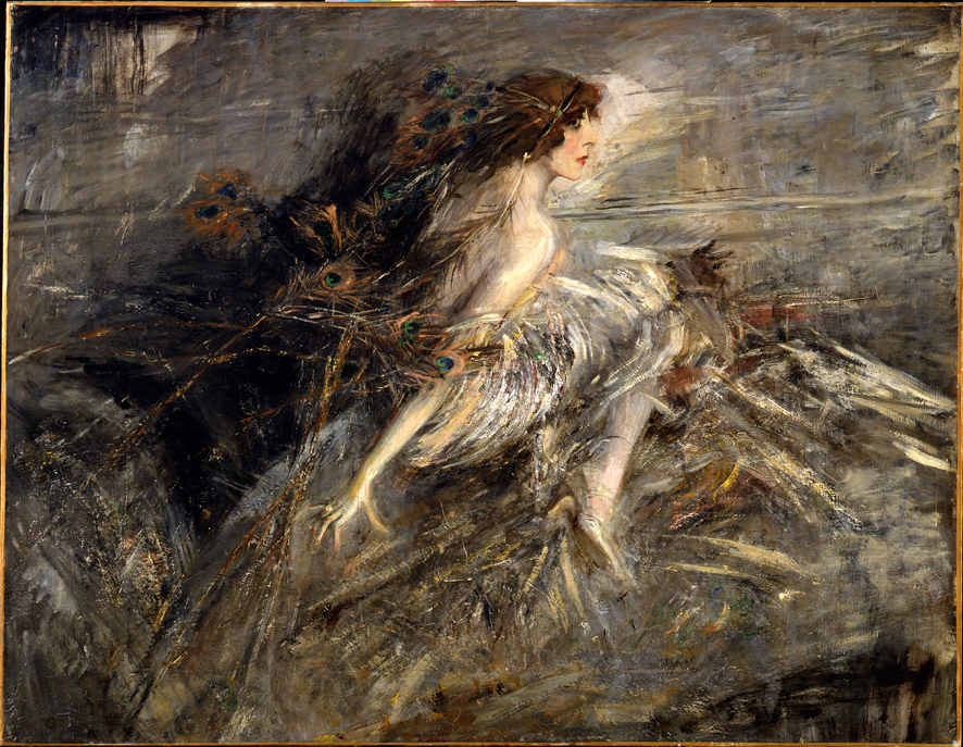 Ritratto della marchesa Luisa Casati di Giovanni Boldini della Galleria Nazionale d'Arte Contemporanea di Roma