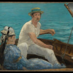 In barca di Edouard Manet