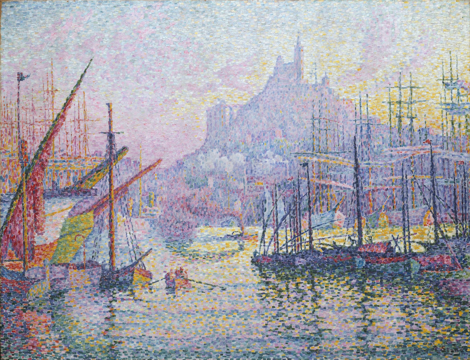 Notre-Dame-de-la-Garde a Marsiglia di Paul Signac
