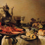 Natura morta con Argenteria e aragosta di Pieter Claesz