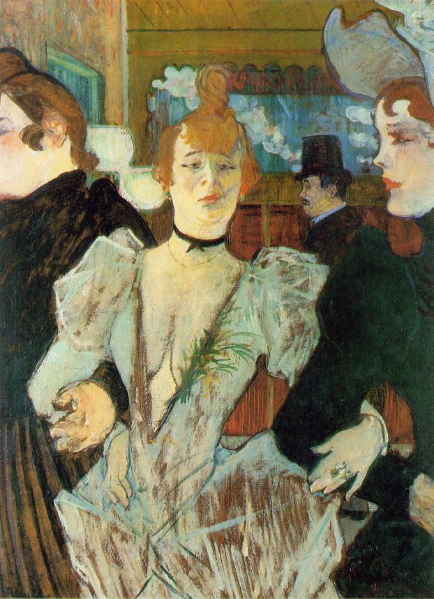 La Goulue al Moulin Rouge di Henri de Toulouse-Lautrec
