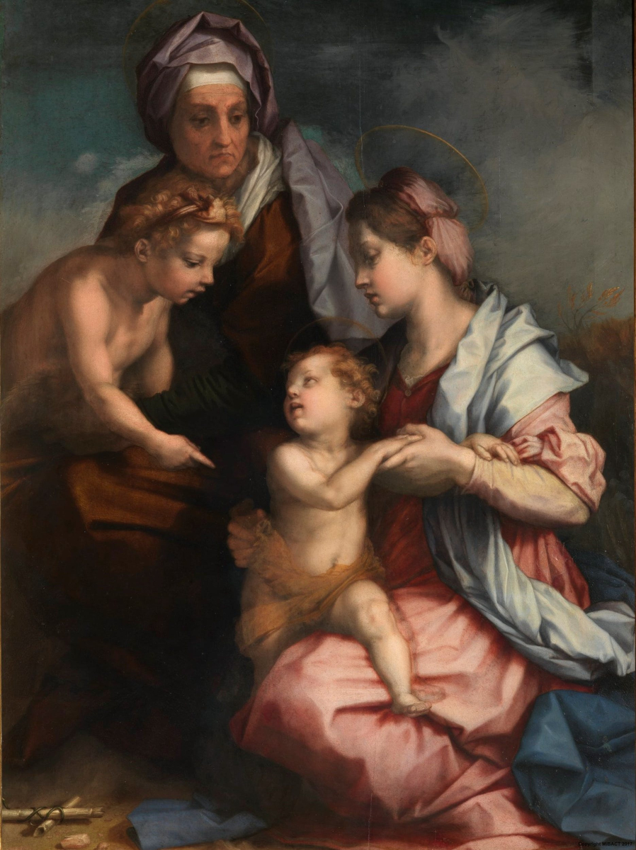 Sacra Famiglia Medici di Andrea del Sarto