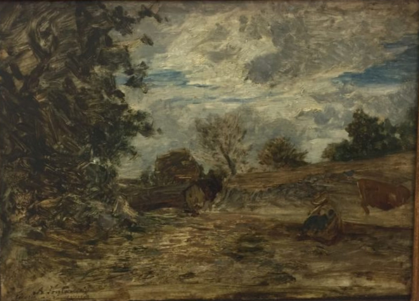 Al pascolo di Antonio Fontanesi