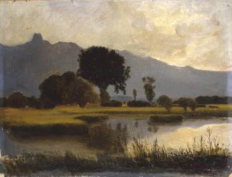Piccolo stagno di Antonio Fontanesi