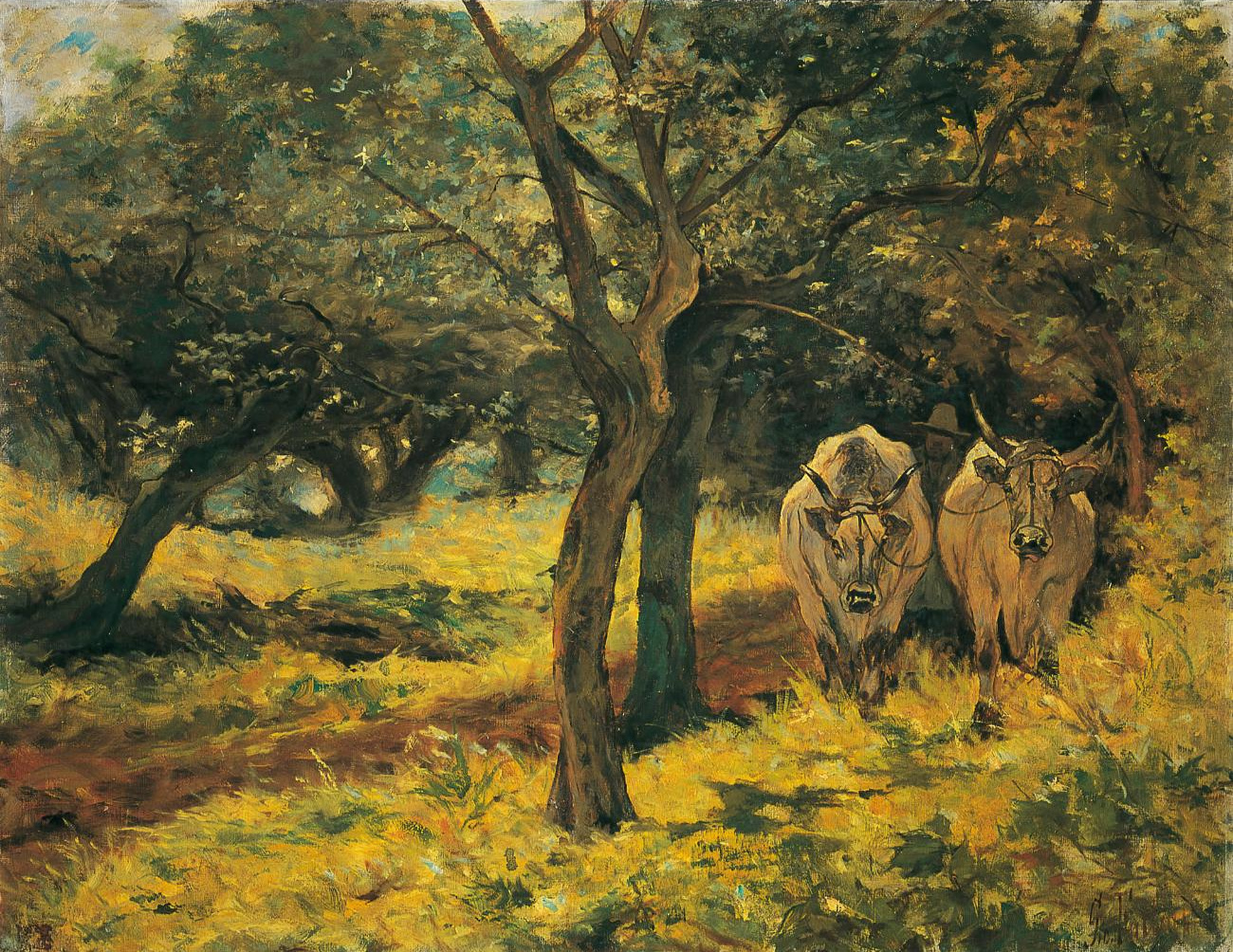 I buoi di Giovanni Fattori