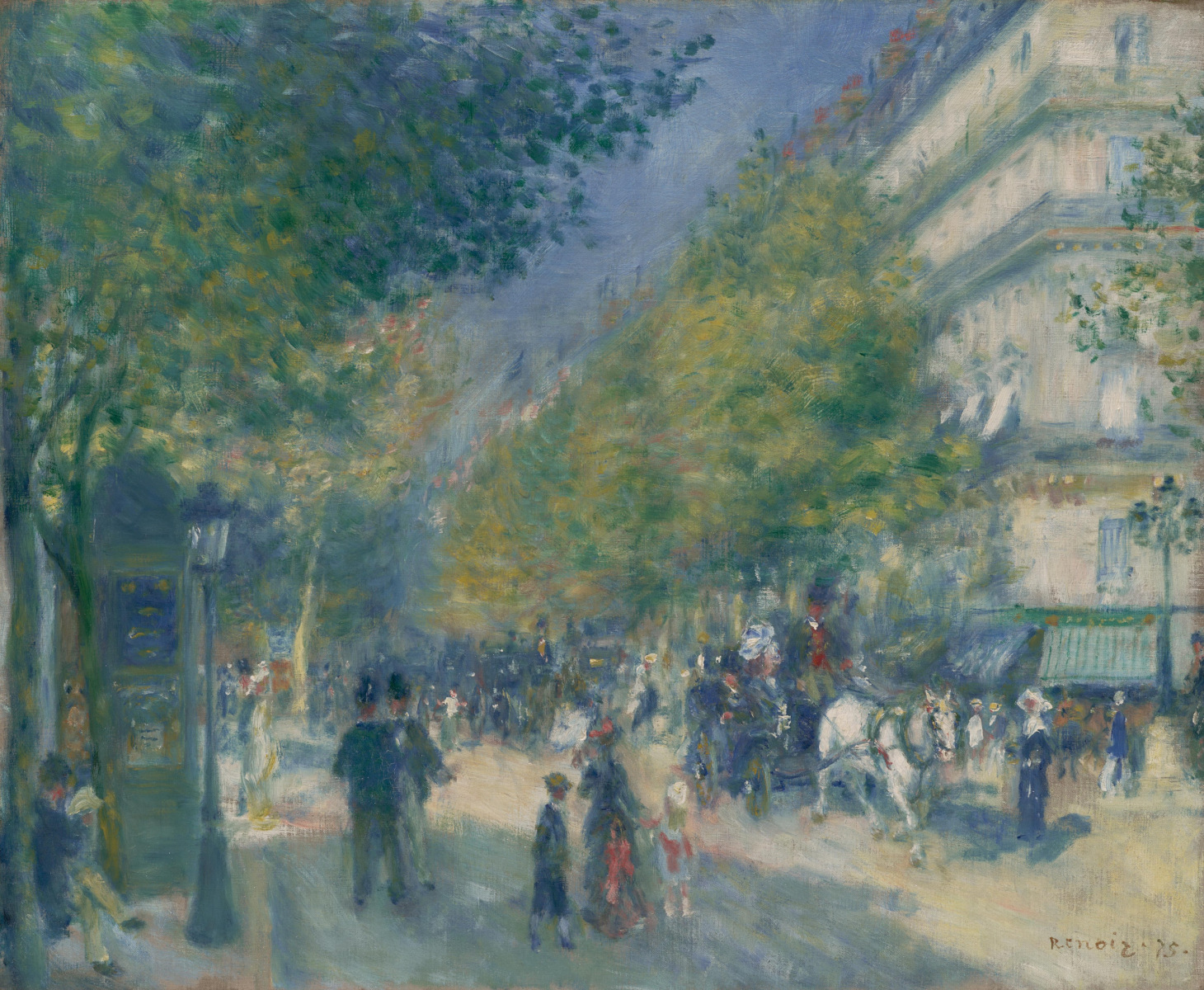 I Grands boulevards di Pierre-Auguste Renoir