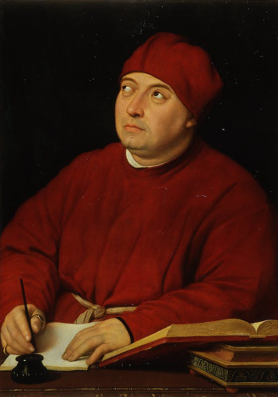 Ritratto di Tommaso Inghirami detto “Fedra” di Raffaello Sanzio