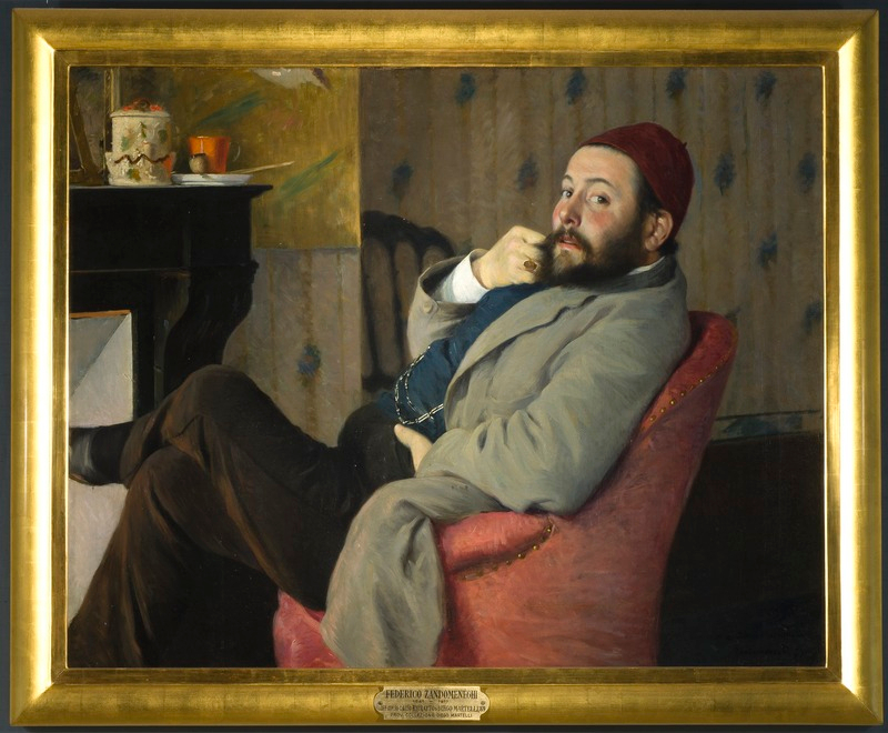 Ritratto di Diego Martelli di Federico Zandomeneghi
