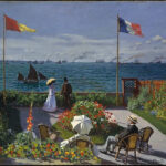 La terrazza a Sainte-Adresse di Claude Monet