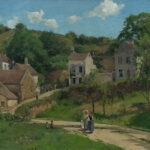 L'eremo di Pontoise di Camille Pissarro