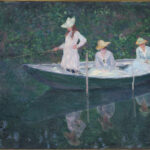 Barca a Giverny (In norvegese) di Claude Monet