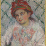 Blanche Hoschedé enfant di Claude Monet