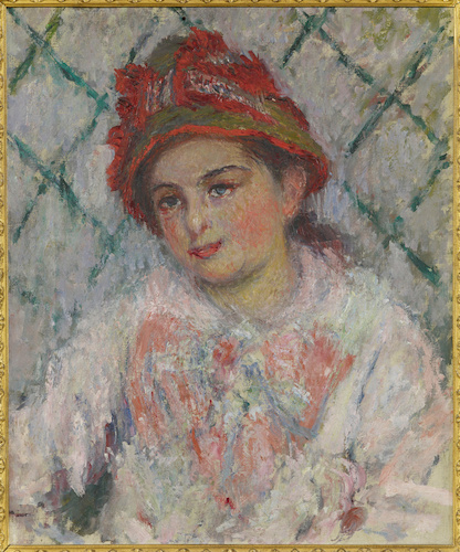 Blanche Hoschedé enfant di Claude Monet