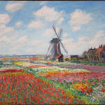 Campo di tulipani in Olanda di Claude Monet