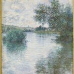 La Seine à Vétheuil di Claude Monet